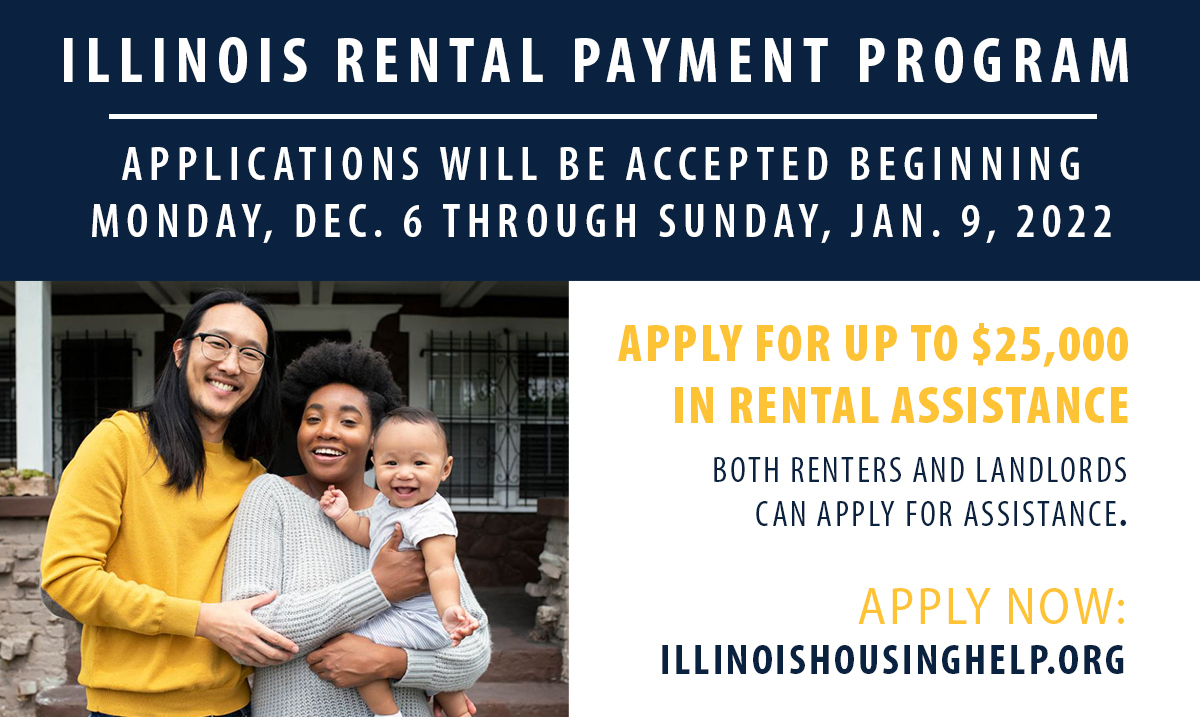 Illinois Rental Payment Program portal reopens
