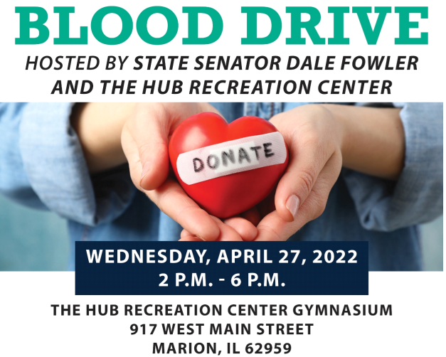 Sen. Fowler and The Hub Recreation Center partner to host blood drive