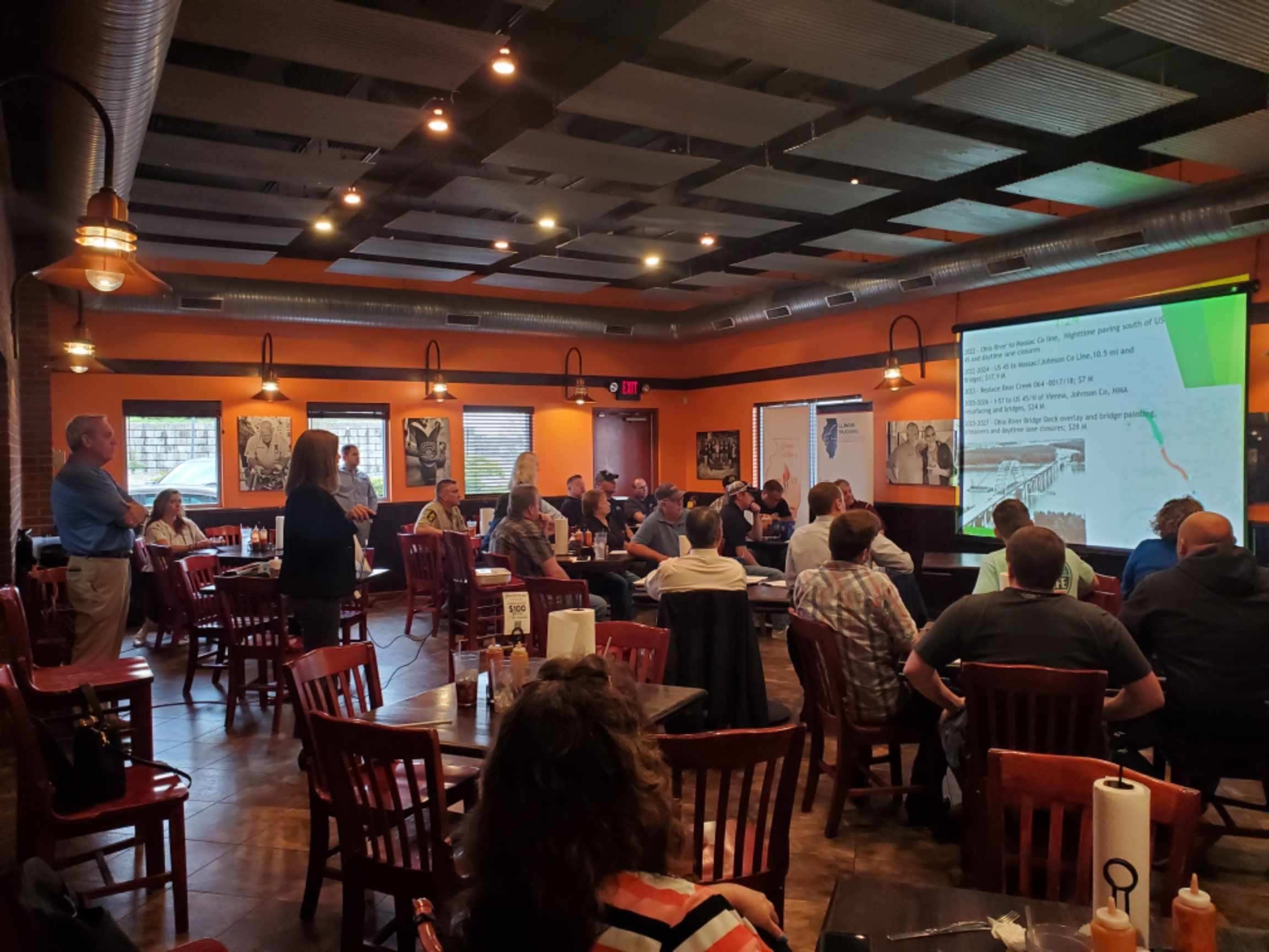Sen. Fowler hosts successful trucking advisory