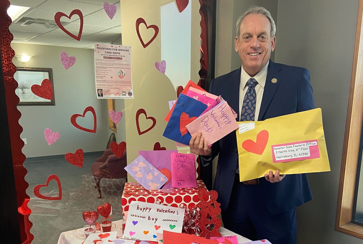 Senator Fowler Needs Your Help to Create Cards for Senior Citizens