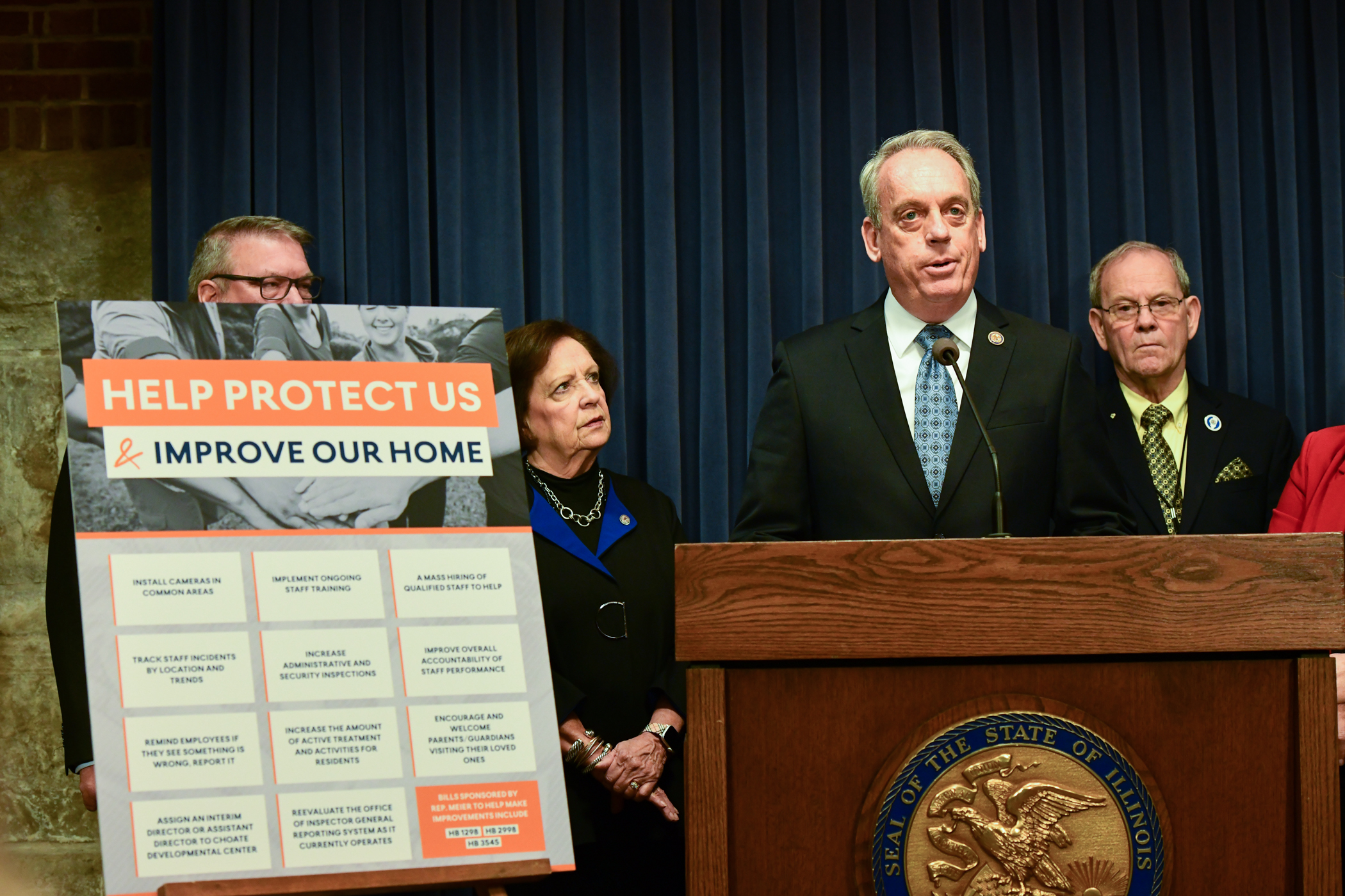 Republican Senators demand action on improving downstate mental health facility