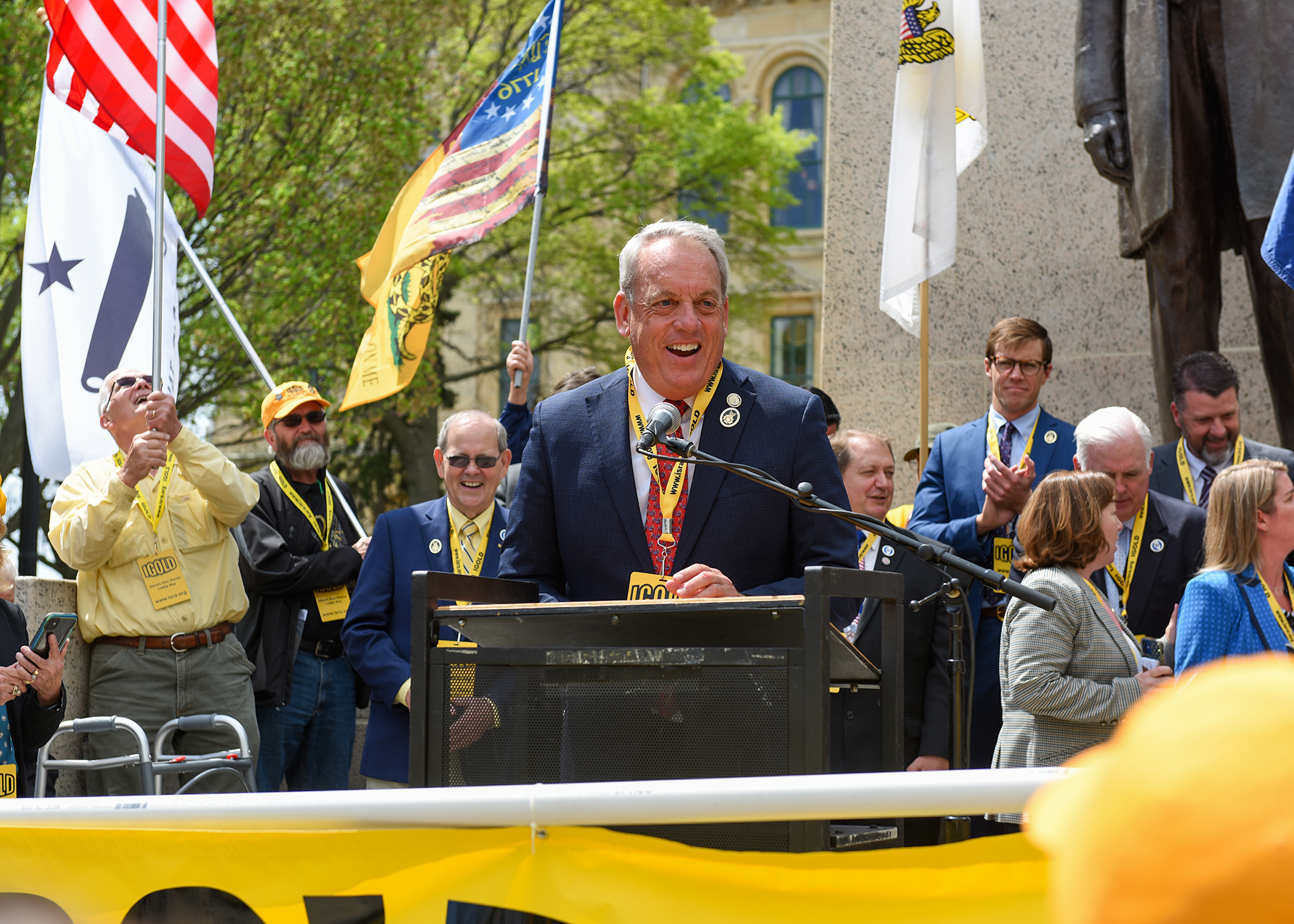 Hundreds Rally in Support of Second Amendment at Statehouse