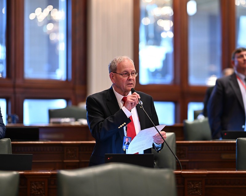 Senator Jacobs on the Foor