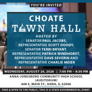 Southern Illinois Delegation to Host Choate Town Hall