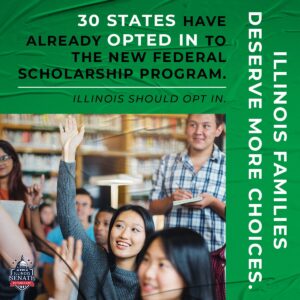 Senate Republicans Renew Call for Illinois to Join Federal Scholarship Program